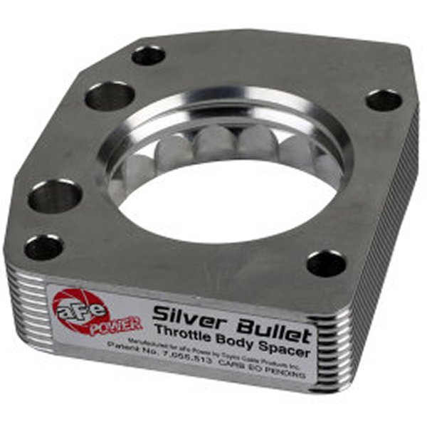 00-03 ホンダ S2000 L4 2.0L Silver Bullet スロットルボディ Spacer - Silver