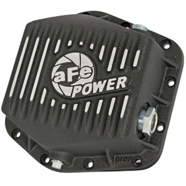 Power リアデファレンシャル Cover (Machined Black) 15-17 GM Colorado/Canyon 12 Bolt Axles