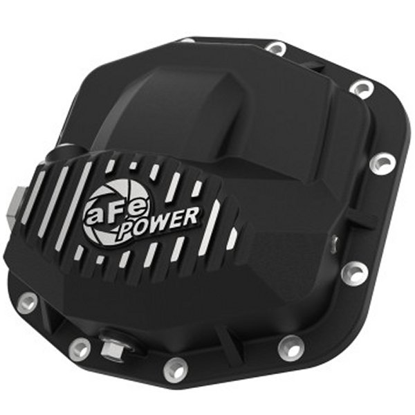 Power Proシリーズ フロント デファレンシャル Cover ブラック (Dana M210) 18-19 Jeep ラングラー JL 2.0L (t)