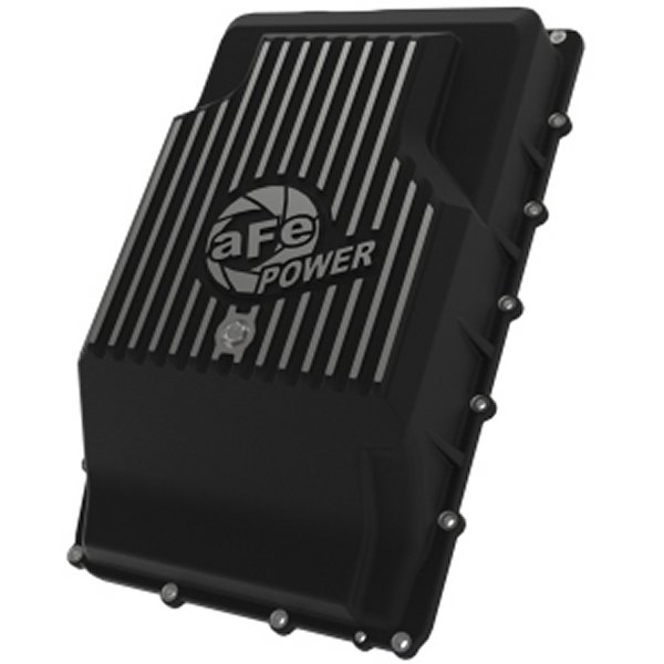 17-24 フォード F-150 10R60/10R80 Proシリーズ リア トランスミッション Pan ブラック w/ Machined Fins