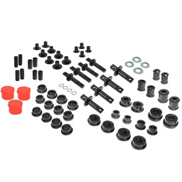 Control コントロールアーム Bushing/Sleeve Set 06-13 シボレー コルベット C6 Z06/ZR1 Black