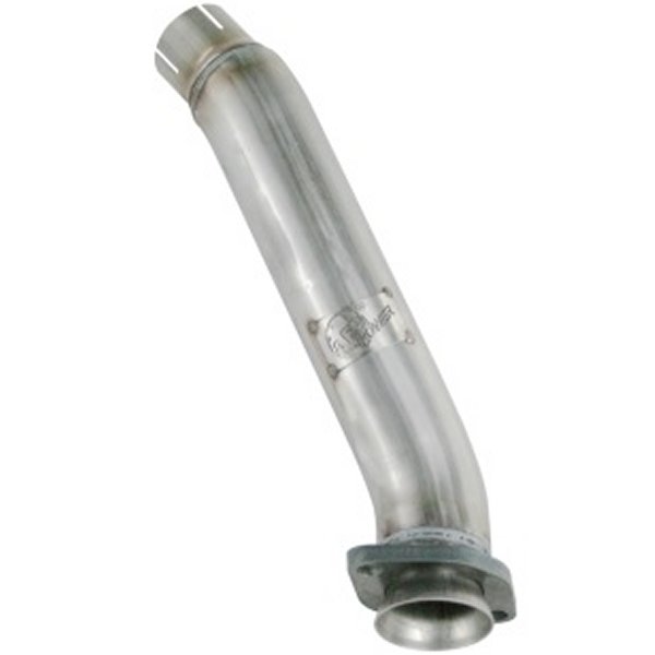 Power Twisted Steel Loop Delete D/P Aluminized Steel 12-18 Jeep ラングラー (JK) V6 3.6L