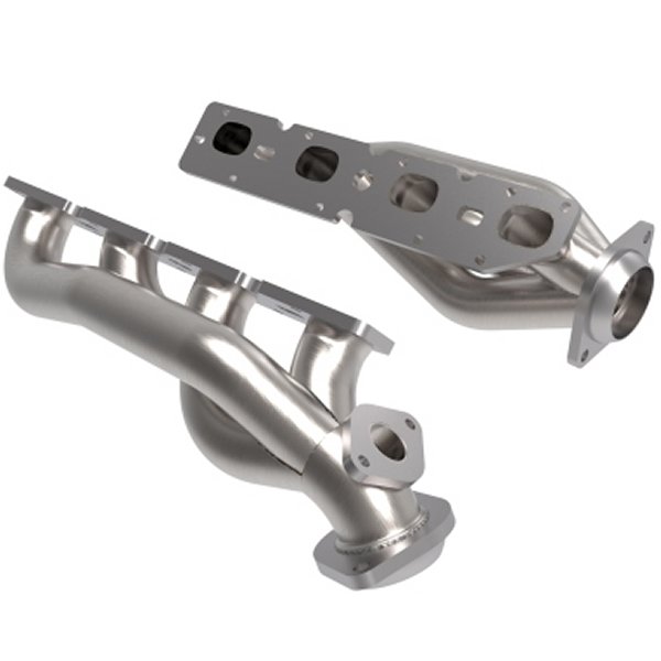 Power Twisted Steel 304SS Shorty Header 19-21 Ram 2500/3500 V8-6.4L
