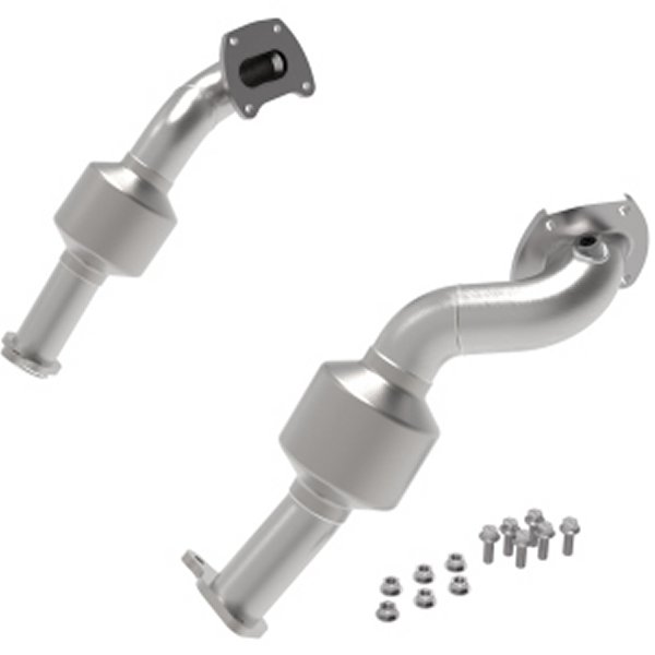 Twisted Steel Down Pipe 409SS w/ Cat 16年-17年 トヨタ Tacoma V6-3.5L