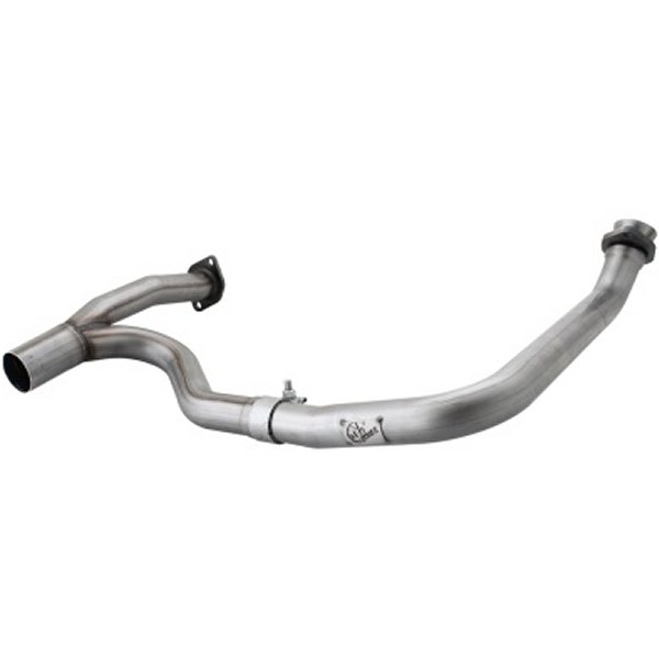 Power Twisted Steel Y-Pipe ステンレススチール 2.5in 12年-14年 Jeep ラングラー V6 3.6L