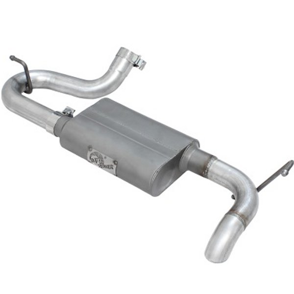 Scorpion Exhaust System Axle Back Aluminized Hi-Tuck 07年-17年 Jeep ラングラー JK V6 3.6/3.8L