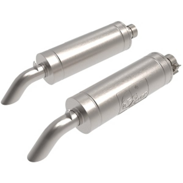 02-08 メルセデスベンツ G500 L6-3.0L (tt) Vulcanシリーズ 2.5in 304 SS Cat-Back Exhaust System