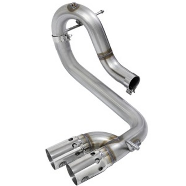 Rebelシリーズ DPF-Back 3in Side Exit SS Exhaust w/ IC Polished Tips 2016 GM Colorado/Canyon 2.8L