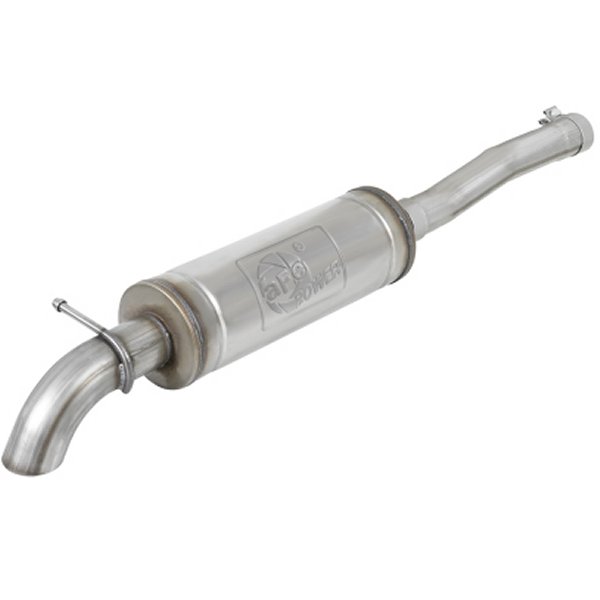 Rock Basher 3in 409 SS Cat-Back Turn-Down Exhaust 12-18 Jeep ラングラー (JK) V6 3.6L/ 07-11 3.8L