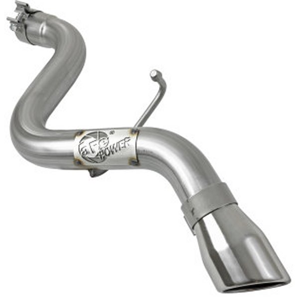 MACH Force-Xp Axle-Back Exhaust System w/Polished Tip 18年-20年 Jeep ラングラー L4-2.0T / V6-3.6L