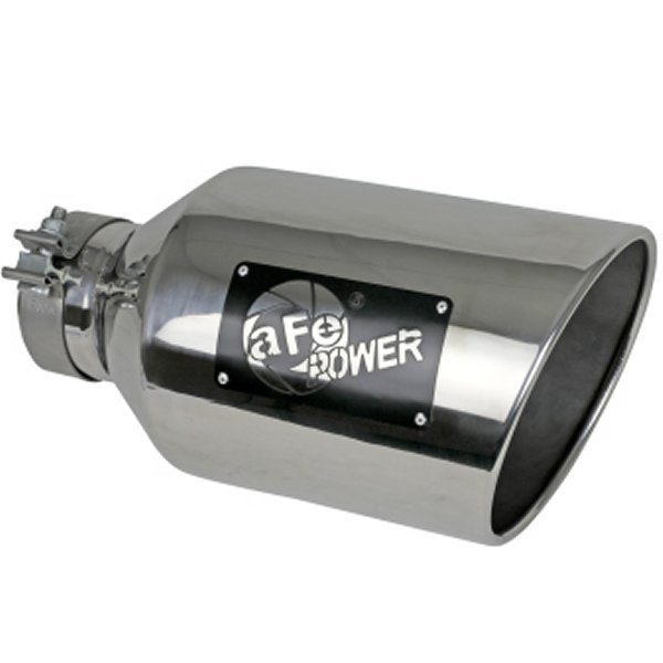 Power MACH Force-Xp 304 ステンレススチール クランプ-on Exhaust Tip - Polished