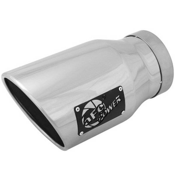 Diesel Exhaust Tip Bolt On ブラック 5in Inlet x 7in Outlet x 12in - Right