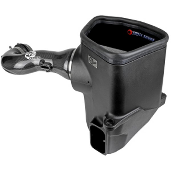 19-21 GM Trucks 5.3L/6.2L Trackシリーズ カーボンファイバー Cold エアインテークシステム W/ Pro Dry S フィルターs
