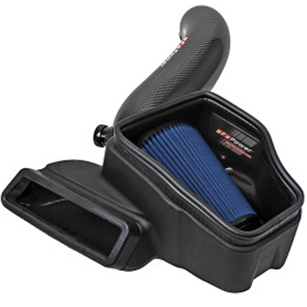 15年-19年 VW Golf R (MKVII) L4-2.0L (t) Trackシリーズ カーボンファイバー インテークシステム w/ Pro 5R フィルター