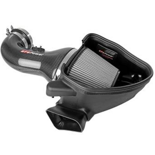 17-12 シボレー カマロ ZL1 (6.2L-V8) Trackシリーズ カーボンファイバー CAI System w/ Pro-DRY S フィルターs