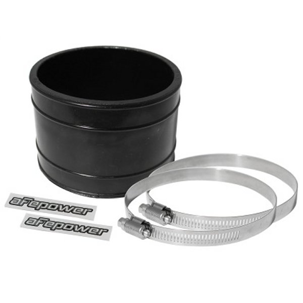 Magnum FORCE Cold エアインテークシステム Spare Parts Kit (4in ID x 3in L) ストレート Coupler ブラック