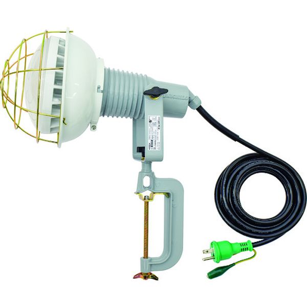 エコビックLED投光器40W 昼白色 E付 5M PN電線