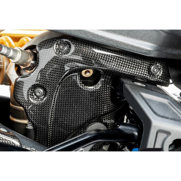 カーボンヘッダーパイプヒートガード 艶あり 19年 ドゥカティ Diavel カーボン