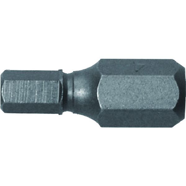 溝付超短六角レンチビット1本組 対辺1.5×19