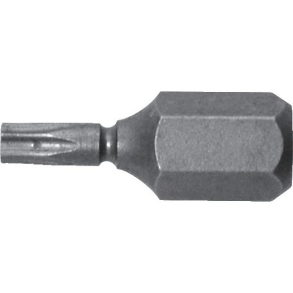 溝付超短ヘクスローブビット1本組 T8×19 (穴付)