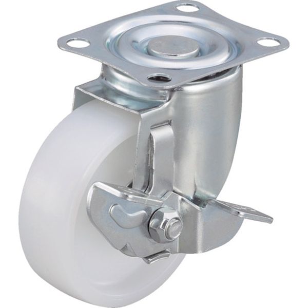 ALG65NDS  エアーキャスター(自在車ストッパー付) 65mm ナイロン車