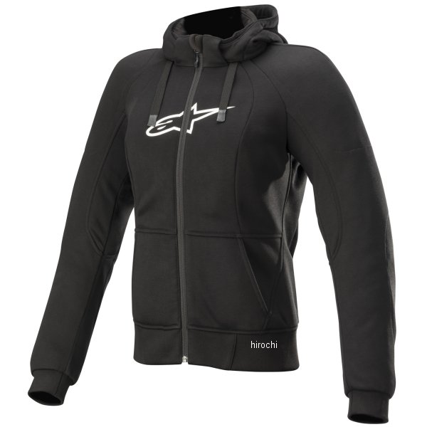 秋冬モデル ジャケット STELLA CHROME SPORT HOODIE 黒 レディース