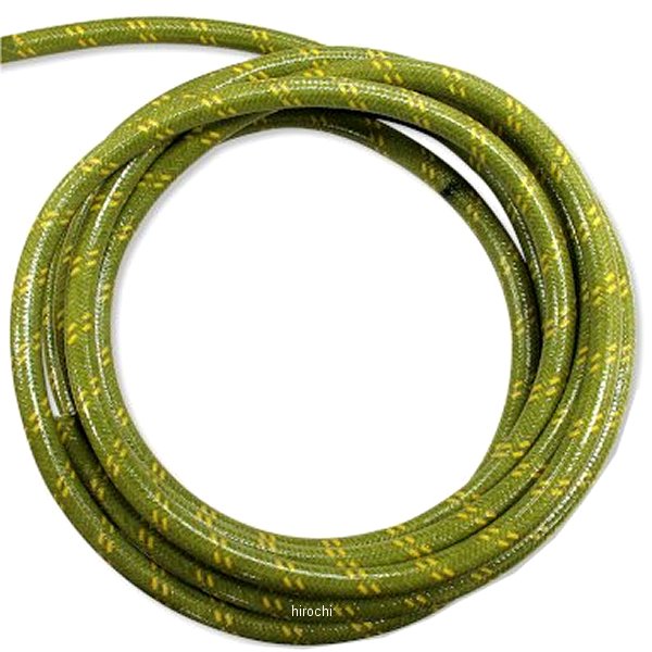 ビンテージスタイルプラグコード 緑/黄 汎用