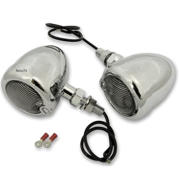 ウインカー YANKEE120スタイル M10スタッド クローム