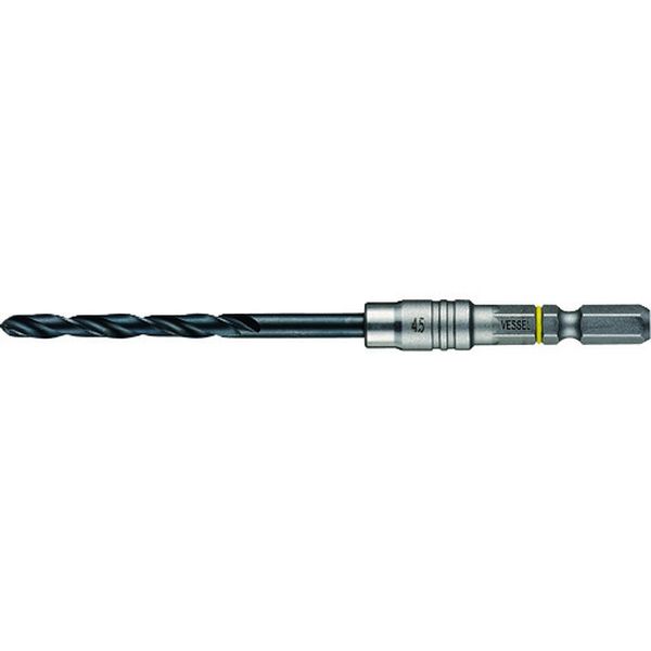 クッションドリル(鉄工用)3本組 Φ4.5 全長114mm