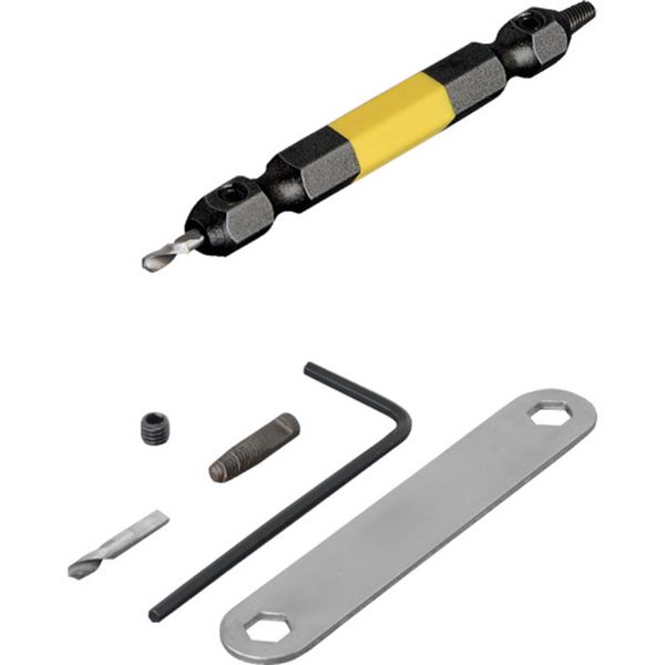 なめたネジはずしビット1本組 M3.5～5ネジ用 全長65mm