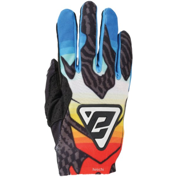 Answer 25 Aerlite Drip グローブ ブラック/ホワイト/レインボー ユース XL