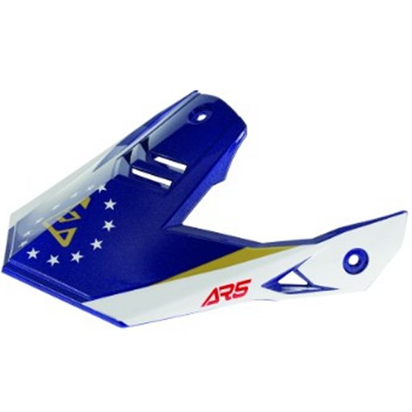 AR5 Rally Visor レッド/ホワイト