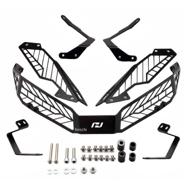 ヘッドライトガード 20年-22年 ADV150 黒