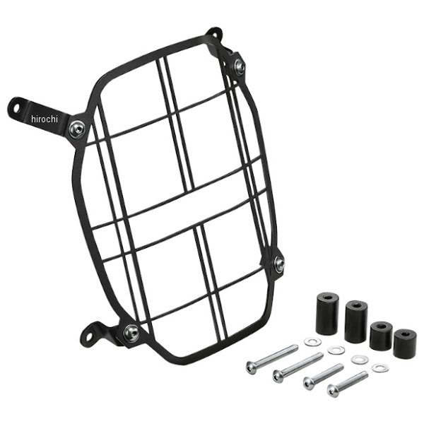 ヘッドライトガード 21年-23年 GROM 黒