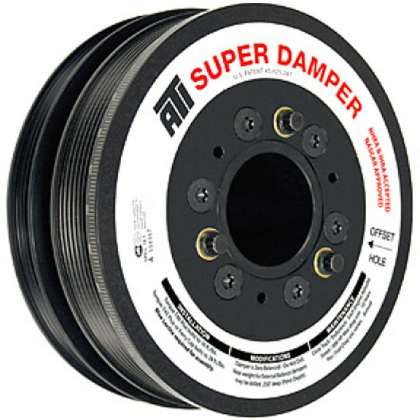 Damper - 7.48in - Alum LW - 6/4 Grv - LS1-2-3-6 & L76 - 97-13 - Y Body & SS & G8 - 3 Ring