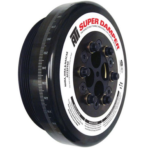 Damper - 8.074in - Steel - 8 Grv - Cummins - 4BT - 6BT - 3.9L - 5.9L - 3 Ring - Diesel