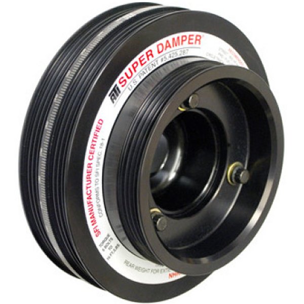 Damper - 6.20in - Alum - 3 & (2) 4 Grv - ニッサン - KA24 - 1Pc