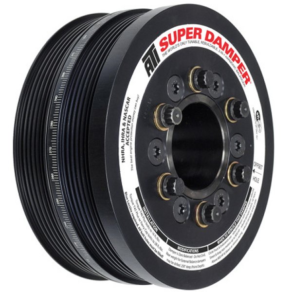 Damper - 6.78in - Alum - (2) 6 Grv - フォード Coyote 5.0L - w/A/C Pulley - OEM Size