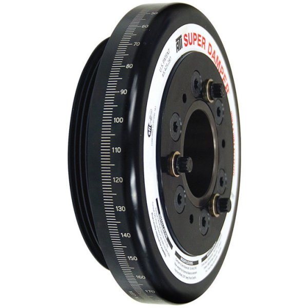 Damper - 7.074in - Alum - ホンダ D - 4 Grv リア Alum uminum Pulley - 10 Percent Underdrive