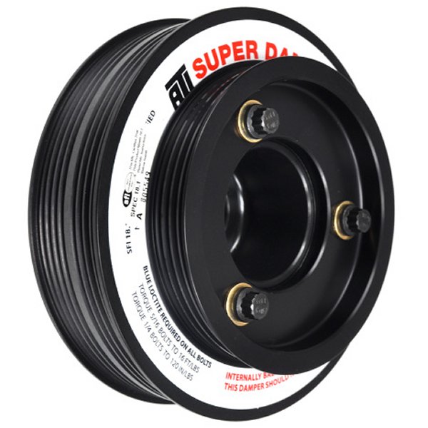 Damper - 5.67in - Alum - (3) 4 Grv - ホンダ B - OEM Style - Bolt On Ps - 1Pc