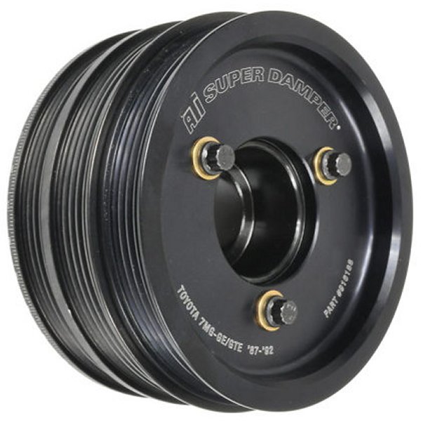 Damper - 5.67in - Alum - (2) 4 Grv - トヨタ Supra - 7M-Ge / GTe 3L - 87-92 - 800HP Max - 1Pc