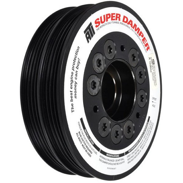 Damper - 5.67in - Alum - 4 & 4 Grv - トヨタ 3SGTE 1990 - 1995 Mr2 Turbo 7 Percent OD