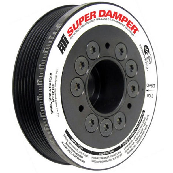 Damper - 5.67in - Alum - 6 Grv - トヨタ 2Zz-Ge - 1.8L - 4 Percent OD - 1Pc