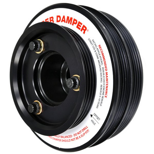 Damper - 5.67in - Alum - (2) 4 & 5 Grv - ニッサン - SR20 Rwd - Street - 1Pc