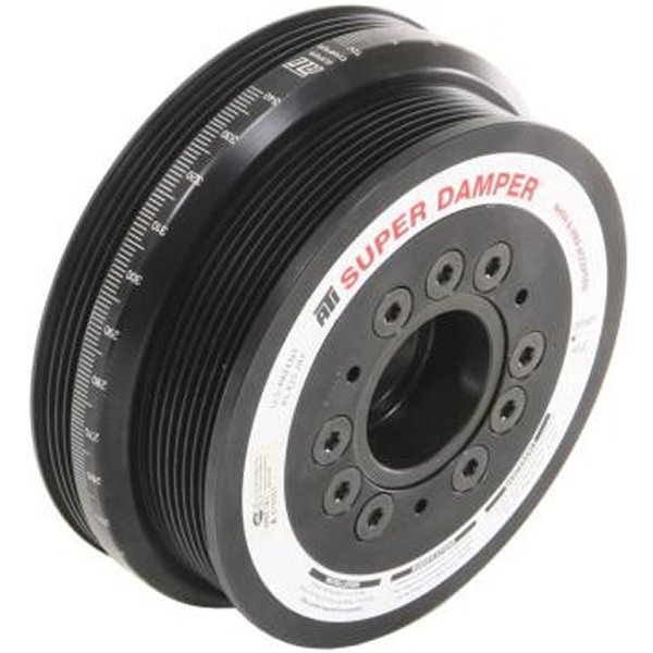 Damper - 7.48in - Alum - 8/4 Grv - LS7 - Y Body - Gen 5 Z28 - LS3 - 10 Per UD - OEM A/C - 3 Ring