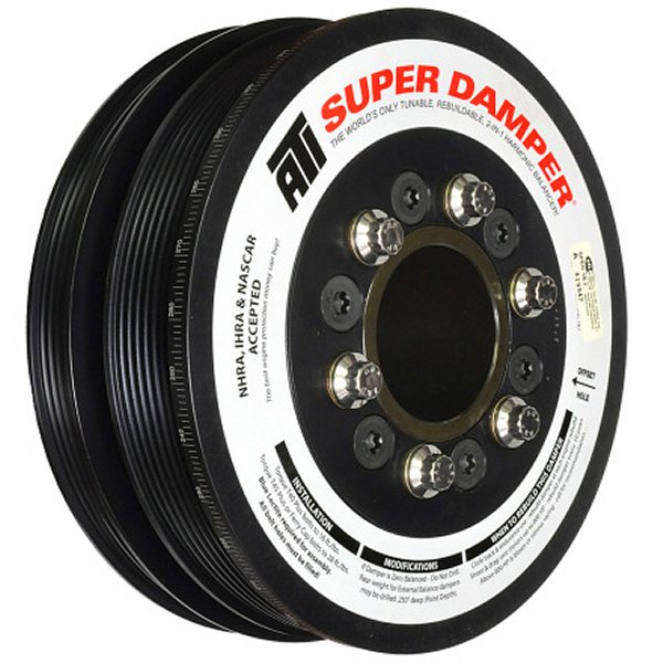 Damper - 7.48in - Alum - 6/4 Grv - LS3 カマロ - 10-15 - Gen 3 Vortec Truck - 6 Bolt - LS