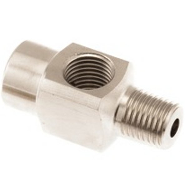 アダプター 1/4Npt M/F/F Tee 2Pk