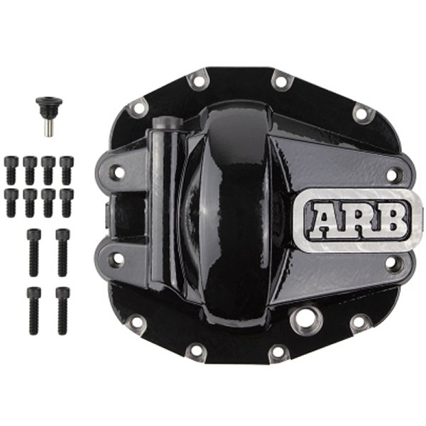 デフ Cover Blk Jeep JL Rubicon フロント