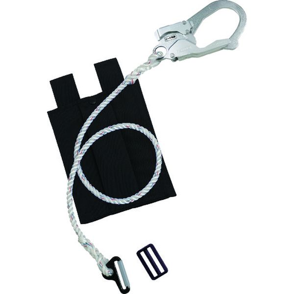 ロープ式補助ロープ 収納袋ブラック