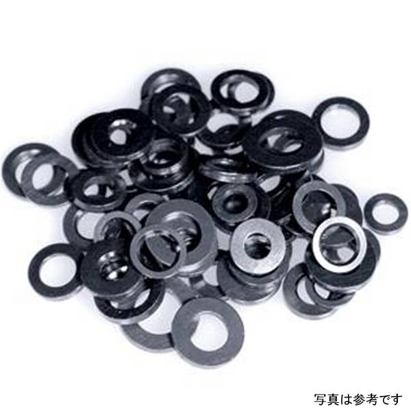 1/4インチ ID 0.550インチ OD スレンレス 面取り ワッシャー 10個入り